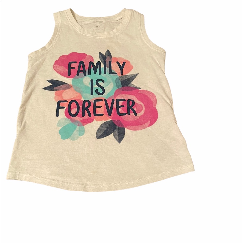 Family is Forever tank top